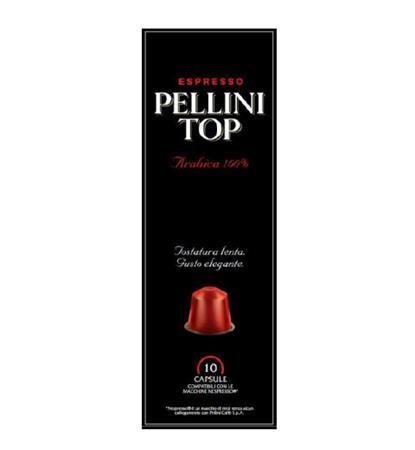 Kávové kapsuly, do kávovarov Nespresso®, 10 ks, PELLINI "Top" 1