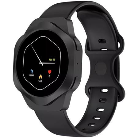 Smart hodinky CANYON "Hexagon 88" – Čierne