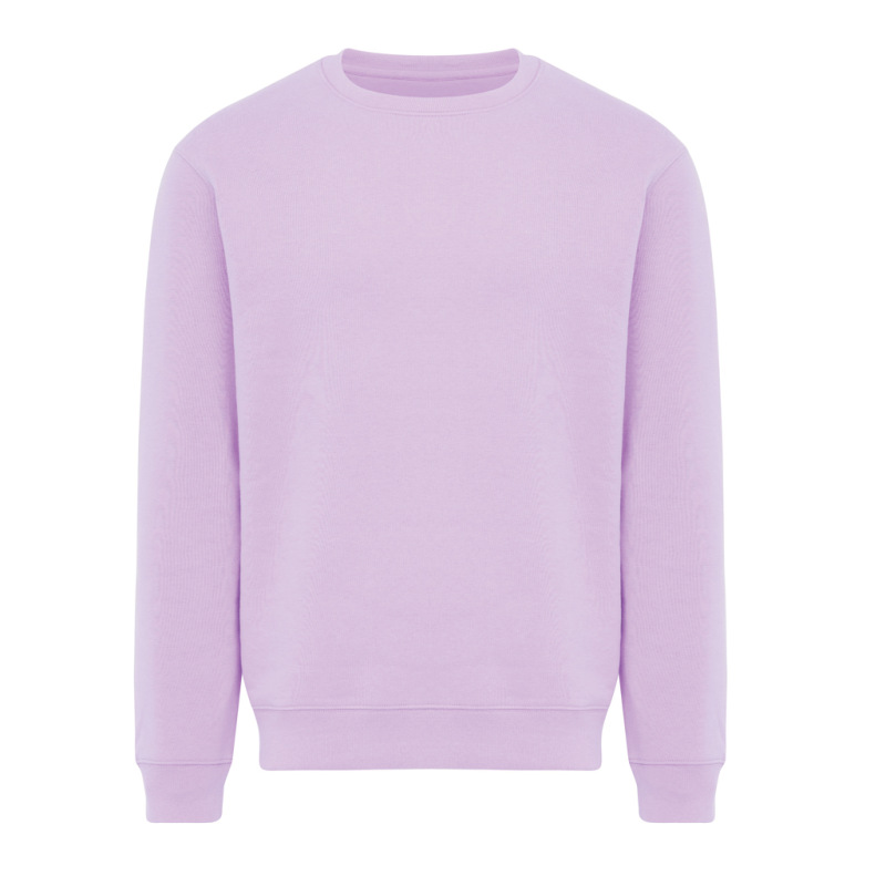 IQONIQ Toria Unisex mikina s okrúhl. výstrihom z rec. bavlny lavender XL 1