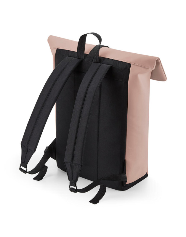 Matný PU ruksak Rolltop 4