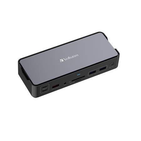 Dokovacia stanica, 15 port, USB-C host, VERBATIM "USB-C Pro CDS-15" 1