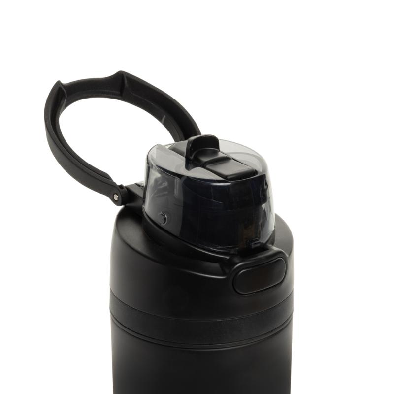 Uzatvárateľná fľaša Omni Sip 720ml z RCS recyklovanej ocele čierna 7