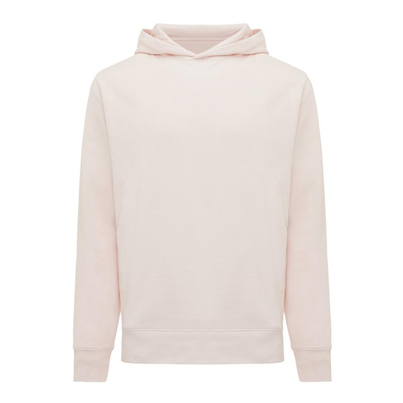 Mikina s bočnými vreckami IQONIQ Yengo z rec. bavlny cloud pink XL 1