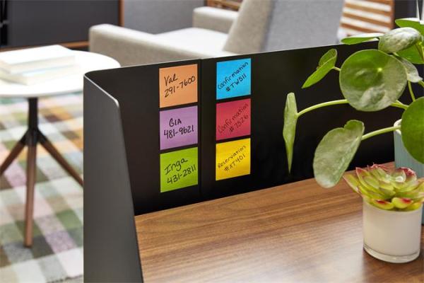 Samolepiaci bloček, 76x76 mm, 12x90 listov, 3M POSTIT "Super Sticky", ultra žltá 3