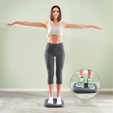 Podložka na sedenie, ergonomická, LEITZ "Ergo", tmavosivá 6