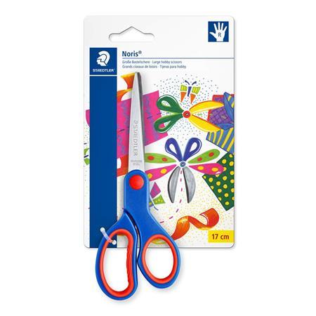 Nožnice, hobby, 17 cm, STAEDTLER "Noris Club", modré