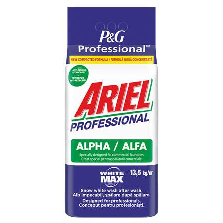 Prací prášok, 13,5 kg, ARIEL "Professional Alfa White Max" 1