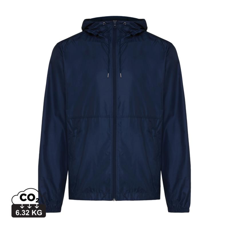 Ľahká bunda IQONIQ Logan z recykl. polyesteru námornícka modrá 4XL