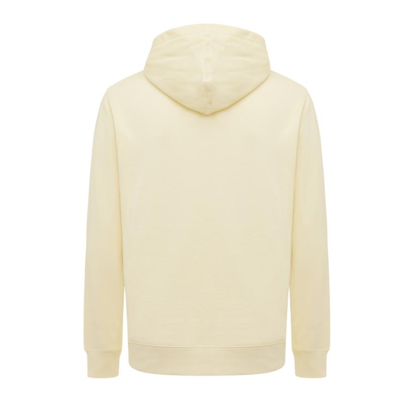 Mikina s bočnými vreckami IQONIQ Yengo z rec. bavlny cream yellow XXXL 2