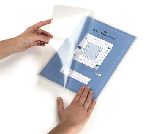 Laminovacia fólia za studena, A4, samolepiaca, DURABLE "Sealit®" 4