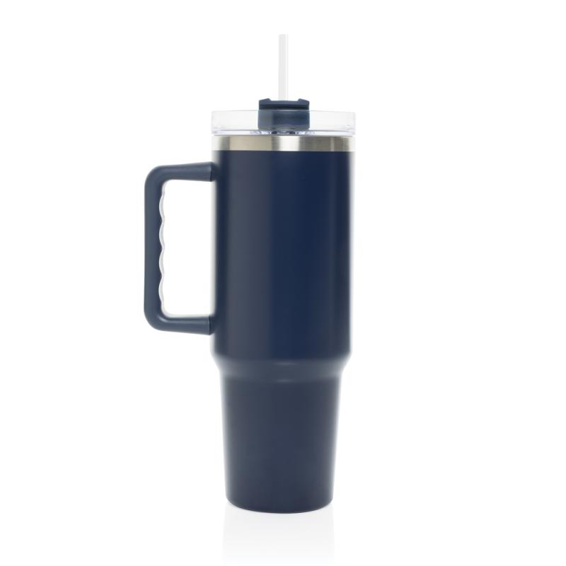 Termohrnček 1200ml Peakflow z RCS recykl. nerezovej ocele námornícka modrá 4