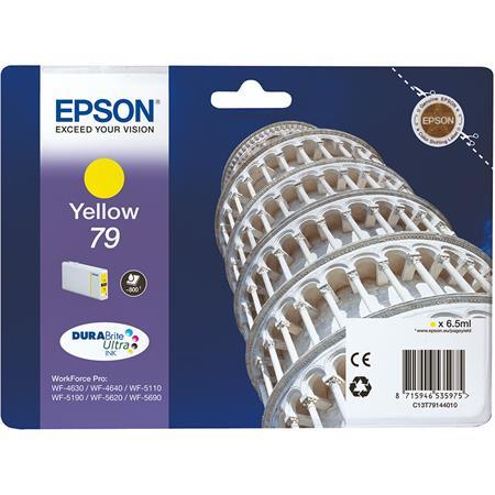 T79144010 Náplň k tlačiarňam Workforce Pro WF-5110, WF-5690, EPSON, žltá, 0,8k 1