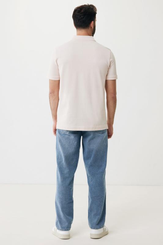 Polo tričko IQONIQ Yosemite z recykl. bavlny cloud pink L 14