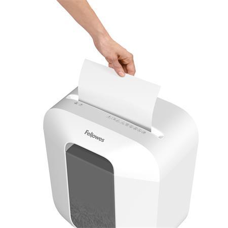 Skartovací stroj, konfety, 6 listov, FELLOWES "Powershred® LX25", biela 1