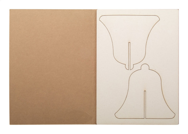 Creax Eco Vianočná pohľadnica, zvonček 1