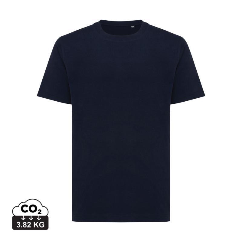 Tričko IQONIQ Kakadu relaxed fit z recykl. bavlny námornícka modrá XXL