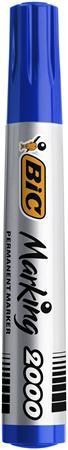 Permanentný popisovač, 4,95 mm, kužeľový hrot, BIC "ECO 2000", modrá 1
