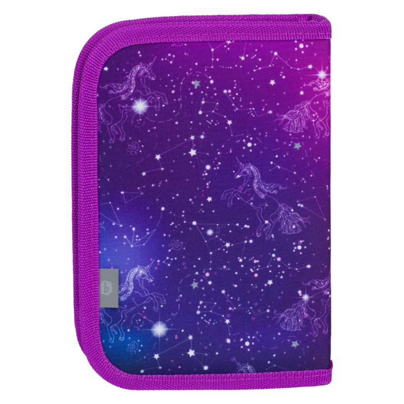 BAAGL Školský peračník klasik dve chlopne Unicorn Universe 1