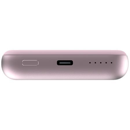 Prenosná batéria, bezdrôtové nabíjanie, 10000 mAh, VERBATIM "MCP-10, ružová 2