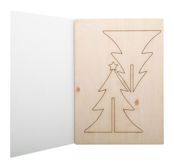 CreaX Vianočná pohľadnica, vianočný stromček 1