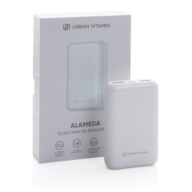 Powerbanka Urban Vitamin Alameda 10 000 mAh 18W PD biela 12