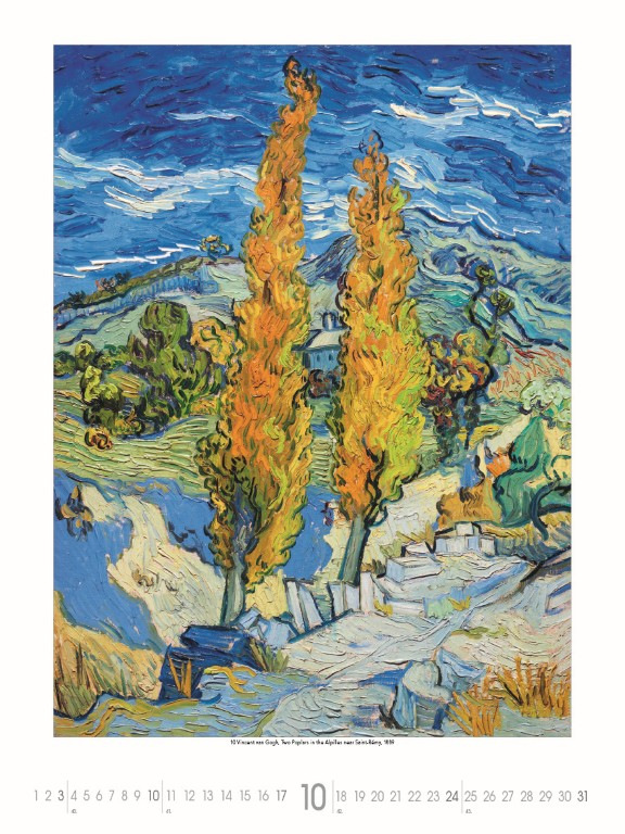 Nástenný kalendár Vincent van Gogh 2027 11