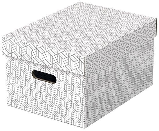 Úložný box, veľ. M, ESSELTE "Home", biela 1