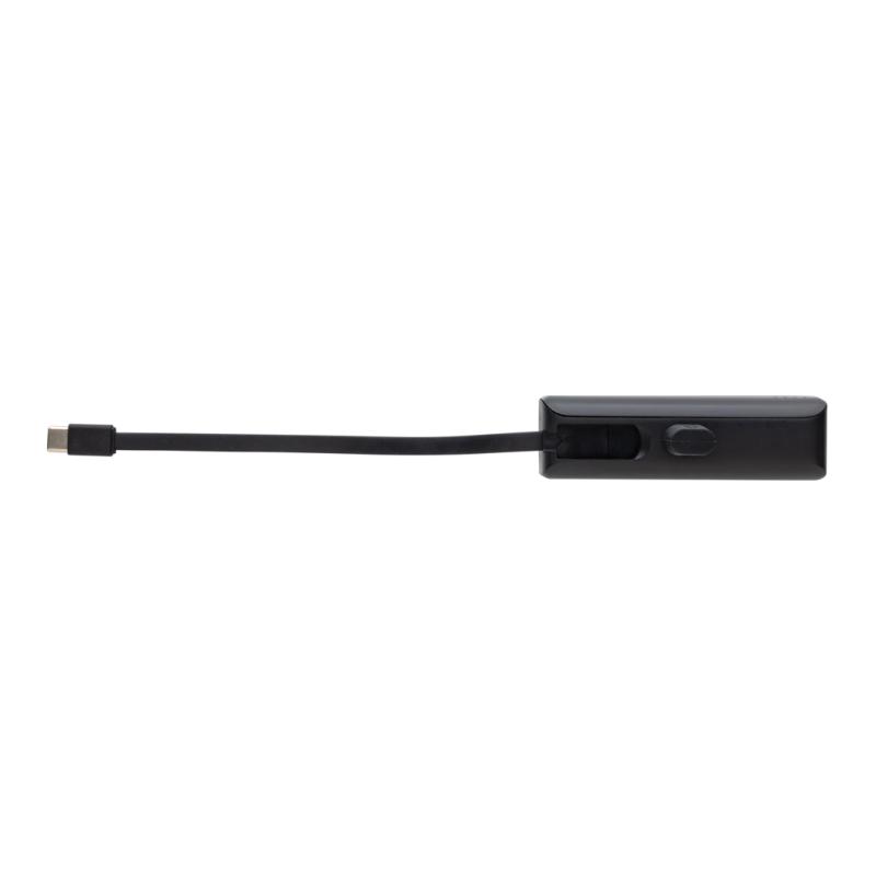 Powerbanka 3000mAh Powerlink z RCS plastu s IOS konektorom čierna 3