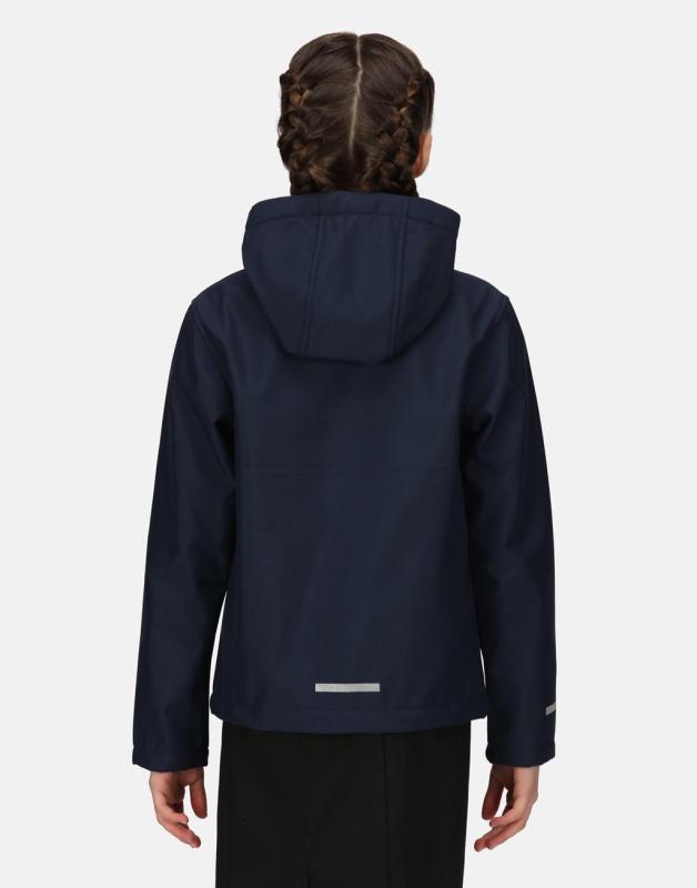 Detský 3-vrstvový softshell s kapucňou Ablaze 3