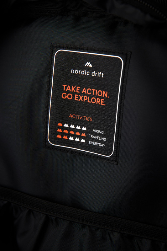Nordic Drift Trail RCS batoh Daypack 16 l čierna 6