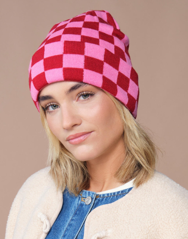 Checkerboard Beanie 4