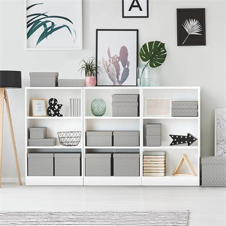 Úložný box, veľ. M, ESSELTE "Home", sivá 5