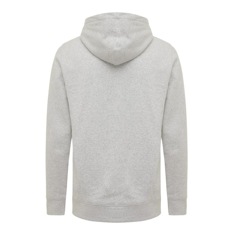 Mikina s bočnými vreckami IQONIQ Yengo z rec. bavlny light heather grey XXS 2