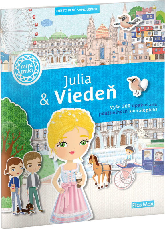 JULIA & VIEDEŇ – Mesto plné samolepiek