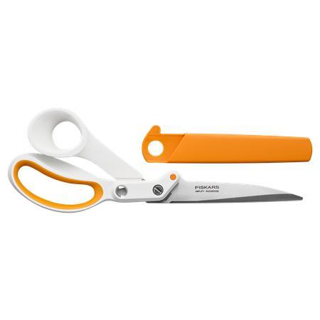Nožnice na látky, 25 cm, FISKARS "Amplify", biela 2