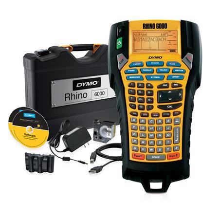 Elektrický štítkovač, DYMO "Rhino 6000", sada v taške 1
