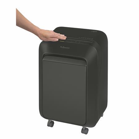 Skartovací stroj, mikro krížový rez, 14 listov, FELLOWES "Powershred LX211",  čierna 4