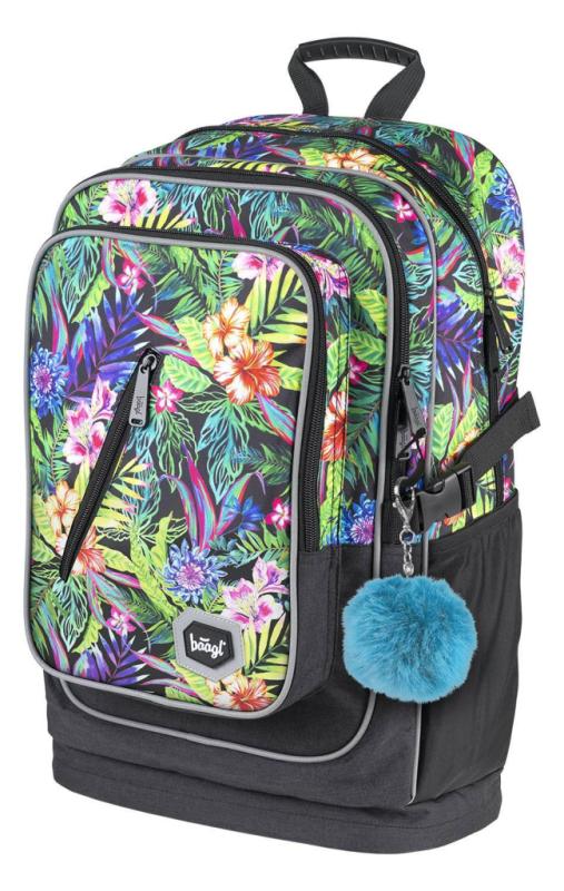 BAAGL Školský batoh Cubic Tropical 1