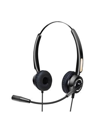 Náhlavné slúchadlá, s mikrofónom, USB, URBAN FACTORY "Movee" 2
