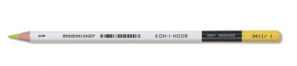 Ceruzka, zvýrazňovač, KOH-I-NOOR "3411", žltá 1