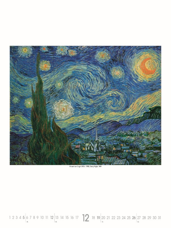 Nástenný kalendár Impressionists 2027 13