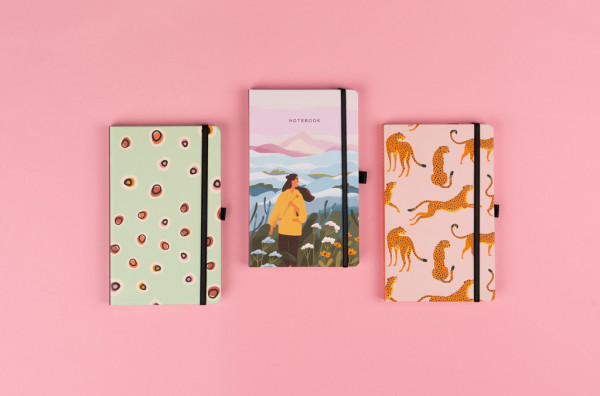 NOTIQUE Notes Krajina, linajkovaný, 13 x 21 cm 8