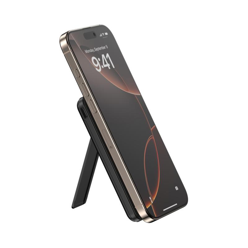 Magnetická powerbanka Urban Vitamin Redwood 5v1 5000mAh 20W čierna 2