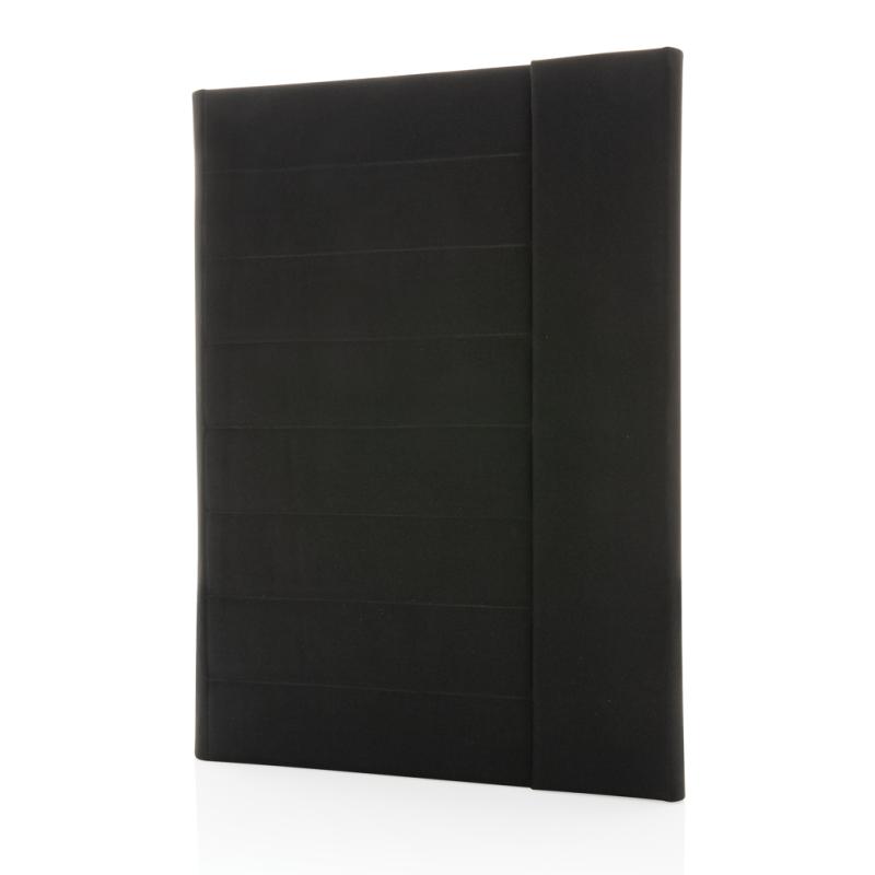 Portfólio A4 s magnetickým zapínaním Impact z RPET AWARE™ čierna 8