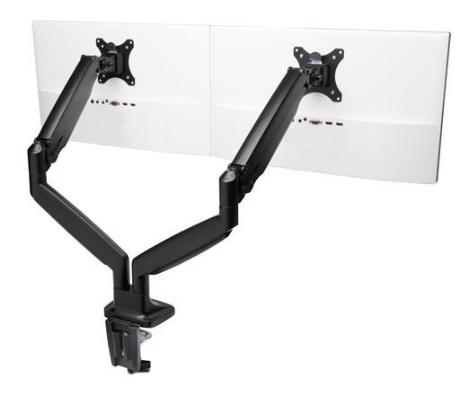Rameno monitoru, dvojité rameno, KENSINGTON "SmartFit® One-Touch", čierna 1