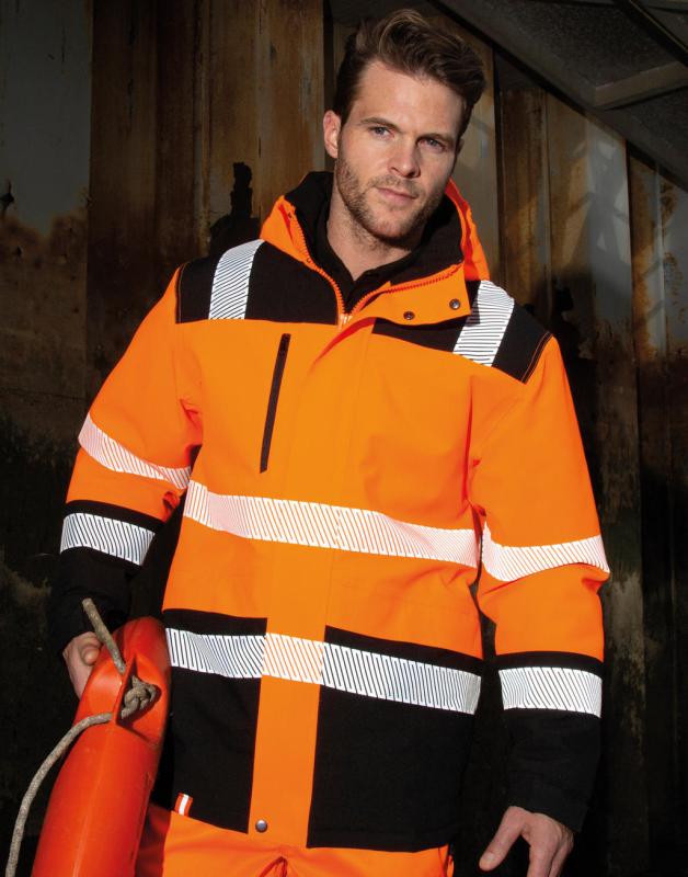 Bunda Waterproof Softshell Safety Coat 1