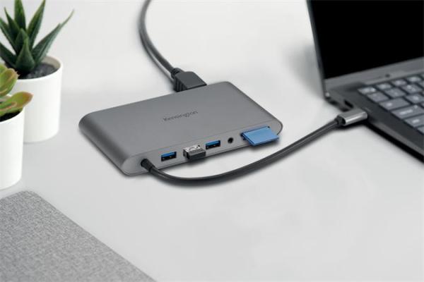 Dokovacia stanica, 10 portov, USB-C, KENSINGTON "UH1440P" 7