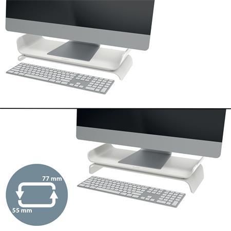 Stojan pod monitor, LEITZ "Ergo", svetlosivá 2