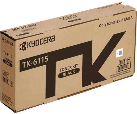 TK6115 toner do tlačiarní ECOSYS M4125idn, M4132idn, KYOCERA, čierny, 15k 1