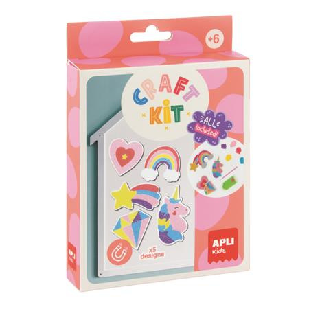 Diamantová mozaika, magnetická sada, APLI Kids „Craft Kit“ 1